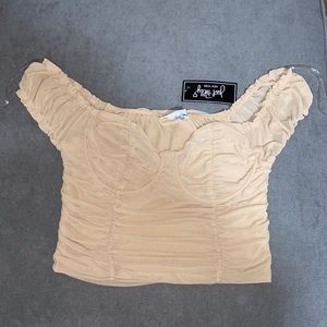 Just Polly mesh crop top